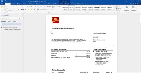 cibc phone banking|cibc letterhead for client.